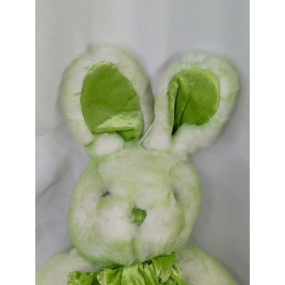 Walmart Lime Green Rabbit Plush Bunny 21 Inch Long Stuffed Animal Toy